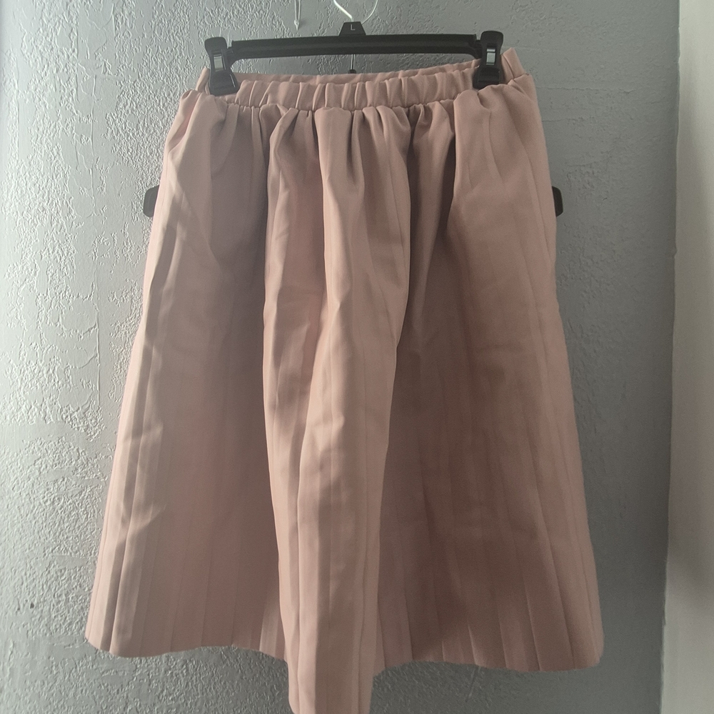 BCBGirls Soft Pink Pleated Skirt